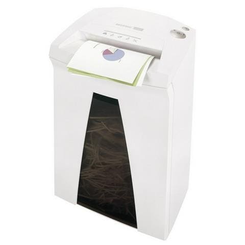 Distruggidocumenti a Strisce Securio B24 Automatico con cestino da 34L capacità di 19-21 fogli - Bianco - Foto 2